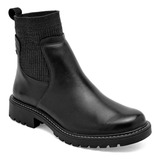 Bota Escolar Flexi 37821 Para Mujer Color Negro E7