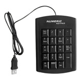 Teclado Mini Pad Numérico Pc Notebook 19 Teclas Usb