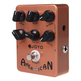 Amplificador De Guitarra Joyo Jf-14 American Sound, Pedal De Efectos Simulados, Color Marrón