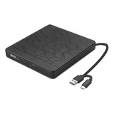 Gravador Externo De Dvd E Cd Usb 3.0 Leitor De Disco Rom