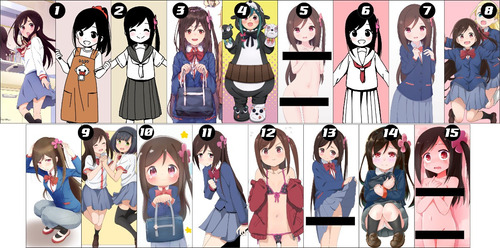 Dakimakura Hitori Bochi 2 Lados Funda+relleno 32x64cm