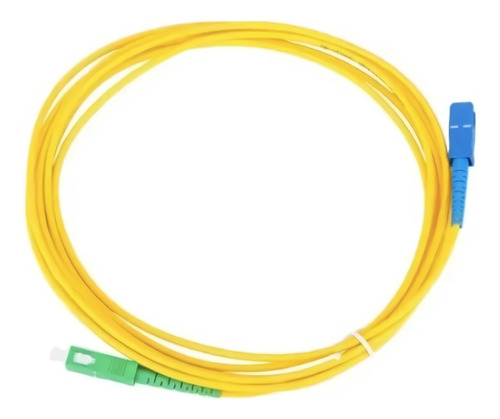 Cable Patch Cord Fibra Optica Sc-apc/ Sc-upc 5 Metros