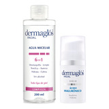 Dermaglos Set Agua Micelar 6en1 + Serum Hidratante Facial