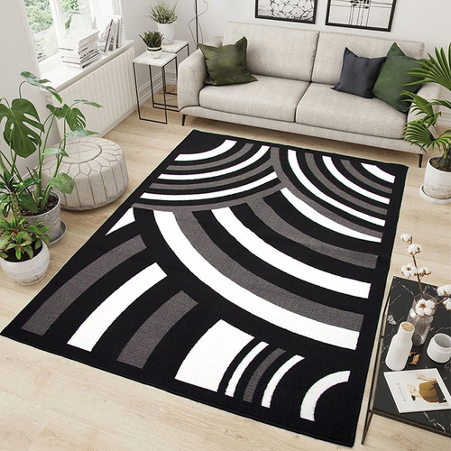 Alfombra Tapete Pie De Cama - Sala Moderno 80 X 120cms