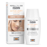 Isdin Fotoultra 100 Active Unify Color Spf50 50 Ml