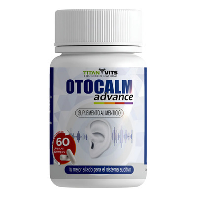 Otocalm 60 Caps | Suplemento Alivio Zumbidos En Oídos 1 Pack | Meses sin interés