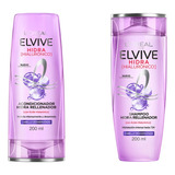 Combo Elvive Loreal Paris Hidra Hialurónico Shampoo+acond