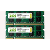 Memoria 4gb(2x2gb) Ddr2 667mhz Pc2-5300 Sodimm 1.8v