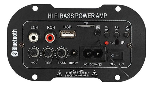Subwoofer Hi-fi Bass Power Placa Amp Mini Amplificador De Z