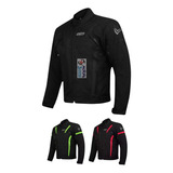 Jm Nuñez Campera Moto Gp23 Cp10 Cordura Abrigo Desmontable  