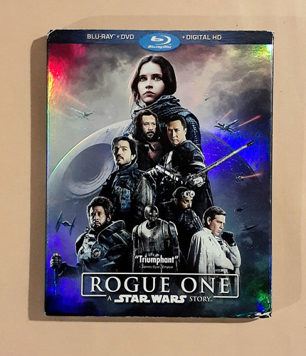 Rogue One A Star Wars Story -3 Disc- Blu-ray + Dvd Original