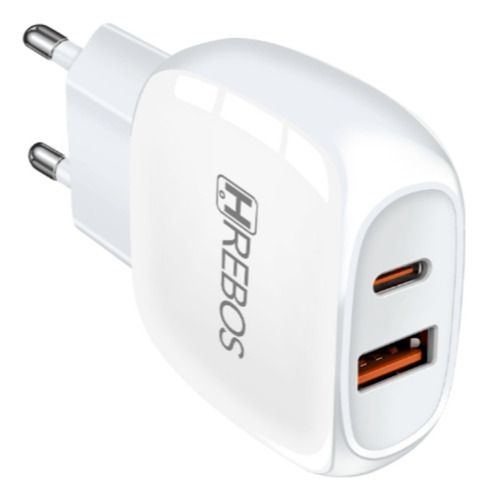 Carregador Celular Fonte Usb Tipo C Turbo Pd Duplo 38w Usbc