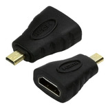 Adaptador Hdmi Fêmea Para Micro Hdmi Macho - Alta Qualidade