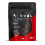 Petisco Natural P/ Cães Pet Treats Mordidinhas De Carne 100g