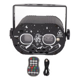 Luz Láser Stage Mini Dj Lights Con Control Remoto Activado P