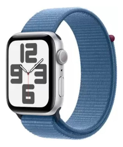 Apple Watch Se 44mm C/ Gps E Pulseira Loop Esportiva Novo 