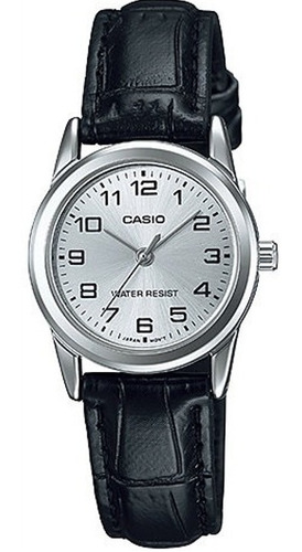 Reloj Casio Ltpv001 Mujer Correa Piel