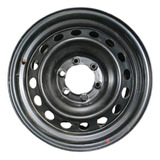 1 Llanta 17  De Chapa Negra Para Toyota Hilux Sw4 Nueva 