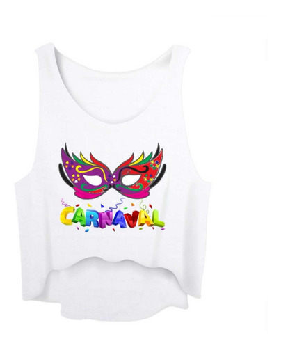 Cropped Regata Cropped Carnaval  Fantasia Carnaval 2024