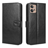 Funda Anticaída Para Motorola G32 De Cuero Flipper Cartera