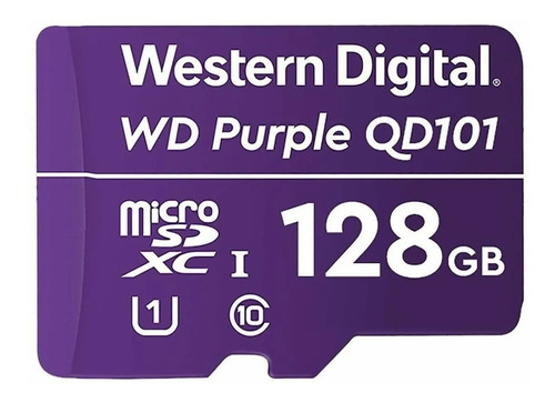 Memoria Micro Sd 128gb Western Digital Videovigilancia