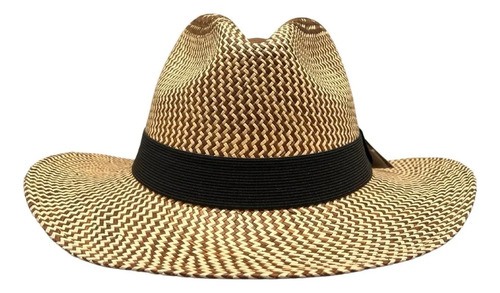 Sombrero Panama Jipijapa Palma Toquilla Bicolor  | Meses sin interés