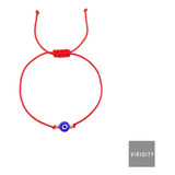 Pulsera Hilo Rojo Ojo Turco Protectora Envidia Unisex X1