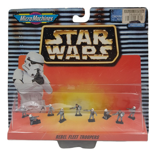 Micromachines Rebel Troopers Star Wars Caja Detalles 1996