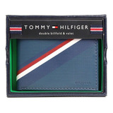 Billetera Tommy Hilfiger Blue And Grey