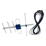 Antena Tdt Exterior Para Televisor Digital Cable De 8 Mts 