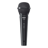 Microfone Shure Dinâmico Sv200 Original Com Cabo