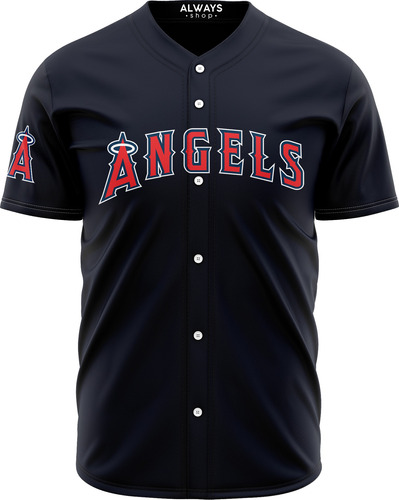 Jersey Beisbol Angelinos Angels M1