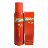 Pack Colonia Jovan Musk 59ml + Desodorante Spray 150ml.