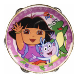 Instrumento Musical Pandereta Pandero Dora La Exploradora