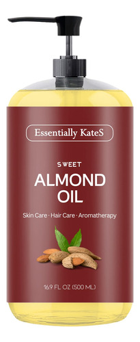 Essentially Kates Aceite De Almendras Dulces De 16 Oz - 100%