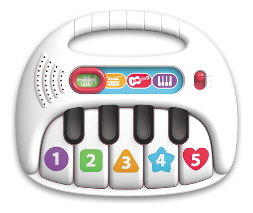 Kids Hits Musical Rainbow: Piano De Juguete Educativo Para N