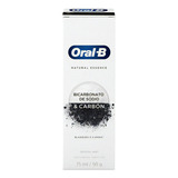 Pasta Dental Oral-b Natural Essence Bicarbonato De Sodio & Carbón Crystal Mint 75ml