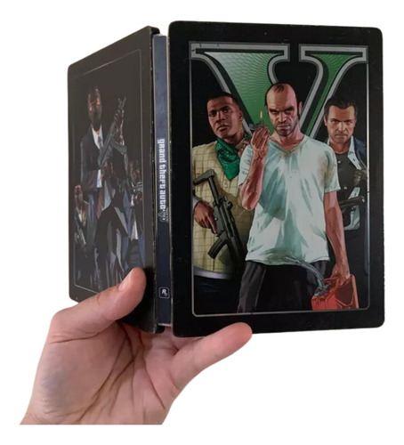 Steelbook Gta 5 Xbox 360 Completo Original Item De Coleção 