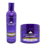 Kit Shampoo Matizador Violeta + Mascara Silver La Puissance 