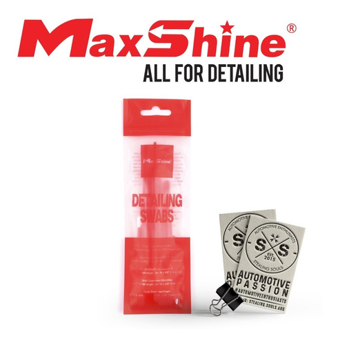 Max Shine | Detailing Swabs Kit | Hisopos / Pincel Detallado