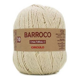 Barbante Barroco Natural 400g 4/10 10 Fios - 271 M