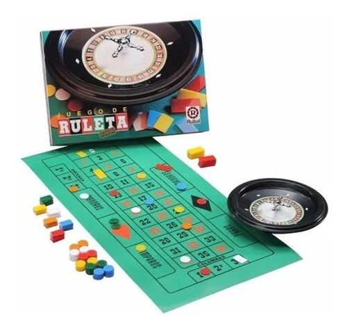 Ruleta Club Casino Juego De Mesa Fichas Paño Ruibal Original