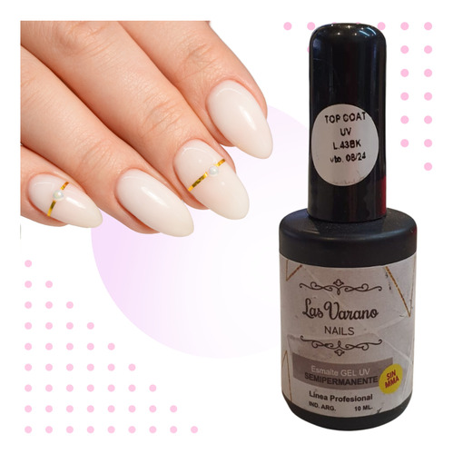 Top Coat Uv Esmalte Semipermanente Uv Las Varano Lefemme 