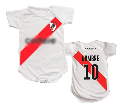Body Bebe River Plate Con Nombre Personalizado Grandeza 2023