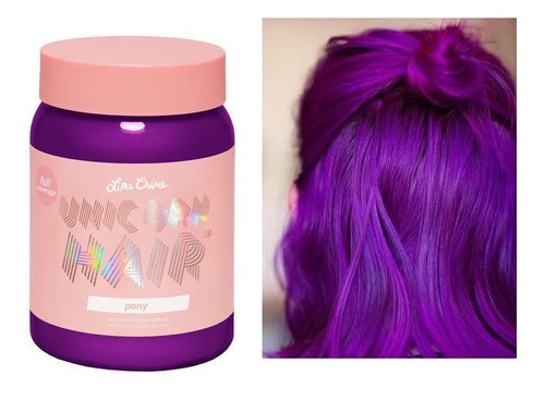 Tinte Fantasía Unicorn Morado Pony 200ml. Lime Crime 