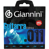 Encordoamento Para Guitarra 0.11 Geegst 11