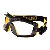 Steel Pro Goggle Antiparra Zex Mica Clara Premium