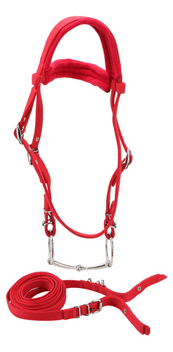 Arnés De Brida Ajustable Rojo Horse Headstalls