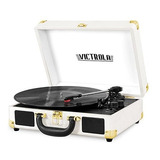 Victrola Vintage Bluetooth 3 Velocidad Portátil Maleta Tocad