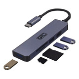 Multiplicador De Puertos 5 En 1 Hub Usb-c 